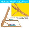 MEEDEN A2 Wooden Tabletop Easel for Painting, 5-Position Adjustable Drawing & Sketching Board with Shoulder Strap, Portable Beechwood Desktop Art Easel Stand for Adults, Artists, Beginners & Student view 3