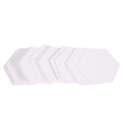 HOODANCOS 100pcs Quilting Paper Molds for Crafts Templates for Hand Sewing for Patchwork and Quilting Projects