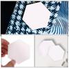 HOODANCOS 100pcs Quilting Paper Molds for Crafts Templates for Hand Sewing for Patchwork and Quilting Projects view 3