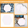 HOODANCOS 100pcs Quilting Paper Molds for Crafts Templates for Hand Sewing for Patchwork and Quilting Projects view 4