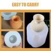 EXCEART Flower Vase Silicone Mold for Crafting Creative Pen Holder Design Easy to Use and for Home Decor Art Projects and Unique view 2