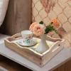 DIY Diamond Art Wooden Tray Kit, Food Tray with Handle Diamond Painted Table Decoration Tray, for Breakfast, Bar Dinner Table Diamond Dots Gem Painting Art Set for Beginners (#01-Sunflower) view 4