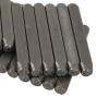 Number Punch Set Steel Metal Stamping Tool Set High Carbon Steel Letter Punch Set for Imprinting Metal Plastic Wood Leather(5mm) view 2