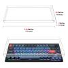 Geekria 65% Keyboard Dust Cover, Clear Acrylic Keypads Cover for 68 Keys Computer Mechanical Keyboard with Knob, Compatible with Keychron Q2/Q2 Pro/V2, GK GAMAKAY LK67 65% view 4
