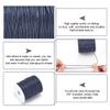 PH PandaHall 1.5mm Waxed Cord, 100 Yards Blue Waxed Cotton Threads Wax Cord Waxed Beading String Twine for DIY Bracelet Necklaces Dreamcatcher Jewelry Making Sewing Macrame Sewing Project view 4