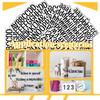 1190Pcs 10 Sheets Black Large Letters Number Stickers - 2 Inch Vinyl Self Adhesive Waterproof Alphabet Stickers for Graduation Cap,Mailbox,Craft Supplies,Sign,Water Bottles view 4