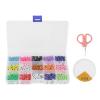 ZJchao Evil Eye Beads Craft Accessories - 15 Grids Boxed Resin Beads for Making, Different Colors, Storage Box, Craft Gifts view 4