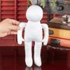 2 Cloth Doll Body Blanks PreStuffed 12" Muslin Models for Craft Dolls view 3