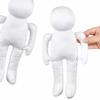 2 Cloth Doll Body Blanks PreStuffed 12" Muslin Models for Craft Dolls view 4