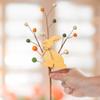 Factory Direct Craft Wooden Carrot and Bunny Picks with Berries Set of 4 - for Easter Decorating and Spring Arrangements (13 Inches High) view 3