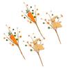 Factory Direct Craft Wooden Carrot and Bunny Picks with Berries Set of 4 - for Easter Decorating and Spring Arrangements (13 Inches High) view 4