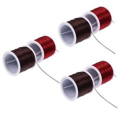 EXCEART 12rolls Elastic String for Bracelet Making Stretchy Craft Rope Cord DIY Jewelry Ropes