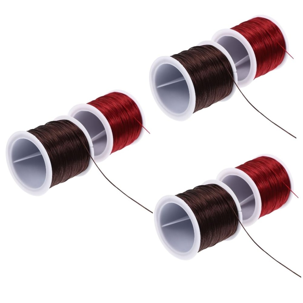 EXCEART 12rolls Elastic String for Bracelet Making Stretchy Craft Rope Cord DIY Jewelry Ropes