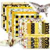 Square Origami Paper 6x6 Double Sided 50 Sheets 50 Colors 70GSM Origami Kit Japanese Chiyo Easy Fold Arts Crafts DIY Handwork Bee view 1