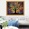 Dooxvey Cross Stitch Kits for Adults Stamped Full Range of Embroidery Starter Kits for Beginners 11CT Printed Cross Stitch Patterns Needlepoint Kits Stamped Crossstitching-Night Light Tree 16x20 inch view 2