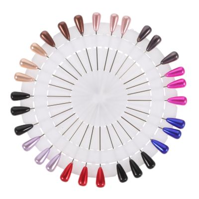 VILLCASE 90pcs Safety Pin Clips Brooch Design for Scarves and Shawls Safety for Clothing Crafts and Party Wear Random Mix of Colors