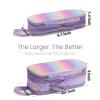 Bagseri Kids Pencil Case and Duffle Bag Bundle, Expandable Cute Pencil Case for Girls, Dance Bag with Shoes Compartment view 3