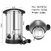 WDDEYYDS Wax Melter for Candle Making Commercial soap Melting Container Machine Candle Wax Melting Pot with spout for Holiday Small Business Valentine,12L view 4