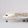 18.3 1:130 Scale Model Airplane Etihad B787 Model Jet Plane Collectibles Resin with Wheels Diecast for Collection Gift Ornament (Size : LED B787) view 3