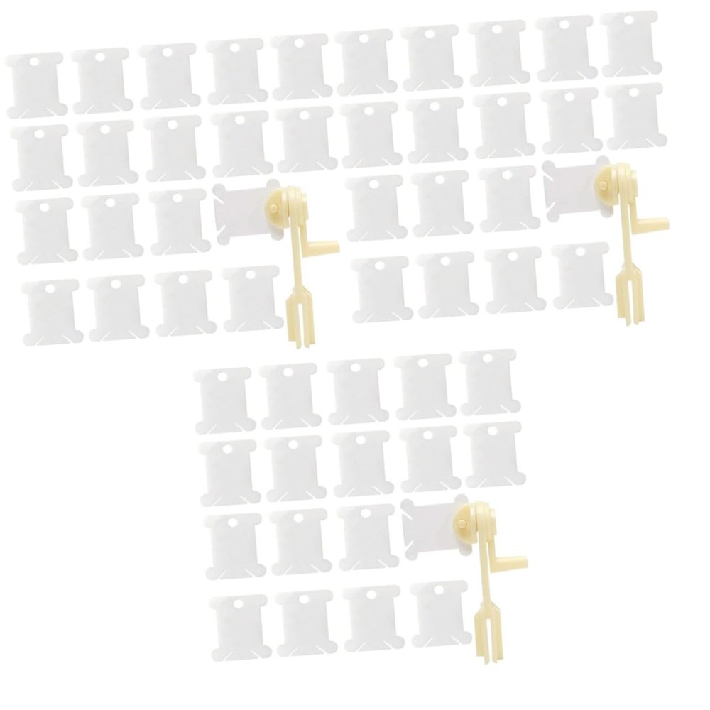 Lurrose 3pcs Wool Yarn Winder Swift Manual Winder Winding Plates Smooth Edge Portable Yarn