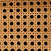 homeemoh Plastic Rattan Cane Webbing 19.6 Inch x 70.8 Inch Woven Artificial Rattan Open Mesh Cane Sheet Repair Material for Furniture DIY Crafts (Coffee) view 3