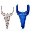 Steer Skull - Flat Front - Silicone Freshie Mold - view 1
