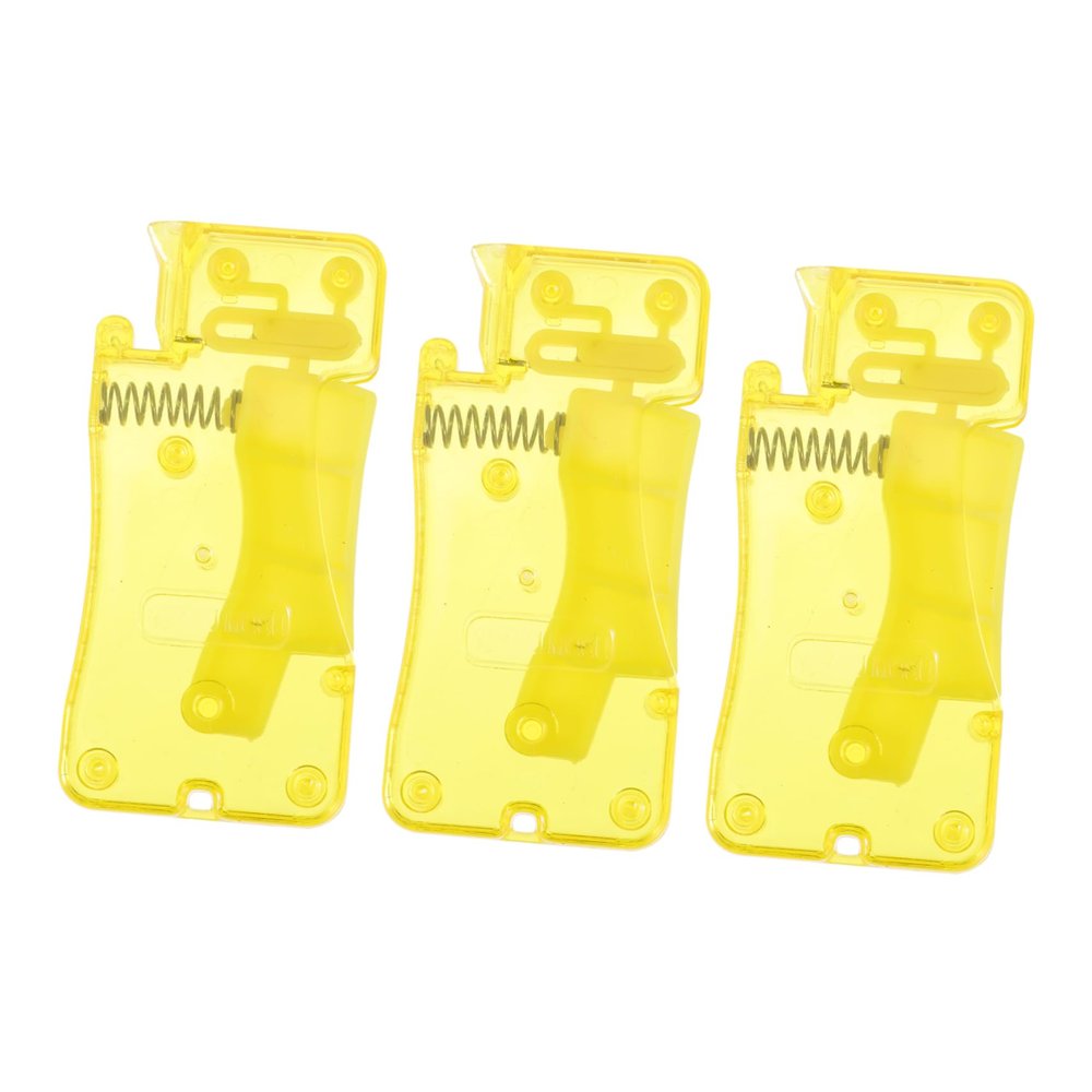 NUOBESTY 15pcs Needle Threader Ergonomic Insertion Tools for Easy Sewing and Crafting Design for Enhanced Comfort for Seniors and Beginners Yellow