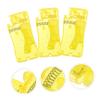 NUOBESTY 15pcs Needle Threader Ergonomic Insertion Tools for Easy Sewing and Crafting Design for Enhanced Comfort for Seniors and Beginners Yellow view 4