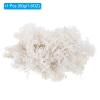 PATIKIL 1.8 OZ Fake Moss, Preserved Reindeer Moss Artificial Moss Lichen Centerpieces Decor Faux Moss for Potted Plants Christmas Craft, White view 2
