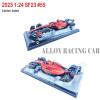 HTLNUZD Bburag 2023 1/24 SF23#55 Alloy Car for Ferrari Team 1:24 SF23#55 Signature Sainz Formula Diecast Car Model Adult Collection Gift view 2