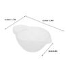 HOODANCOS 20pcs Silicone Mixing Cup for Epoxy Flexible Silicone Molds for Handicrafts Mixing Bowls for Crafts and Decoration view 4