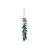 Creative Co-Op Hand-Painted Paper Mache Eucalyptus Bunch Wall Hanging, Green view 1