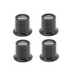 HOODANCOS 4pcs Watch Repair Magnifier Loupe Jewelers Magnifying Glass for Close Inspection Tool for Crafts and Jewelry and Convenient Design view 1