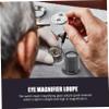HOODANCOS 4pcs Watch Repair Magnifier Loupe Jewelers Magnifying Glass for Close Inspection Tool for Crafts and Jewelry and Convenient Design view 4