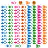 New brothread 100pcs Mix Sewing Notion (50 Bobbin Holders + 50 Bobbin Clamps) - Prevent Bobbin Thread Tails from Unwinding - Best Organizer for Most Sizes of Bobbin Thread Spools view 2