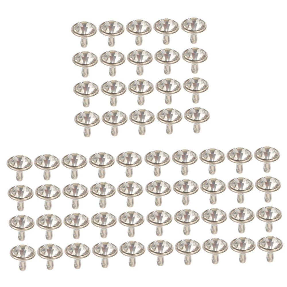 Tofficu 600sets Rhinestone Rivets for Leather Craft Decorative for Bags Clothing Shoes Accessories and Stylish Design