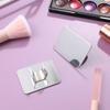 STOBOK Nail Art Ring Palette Stainless Steel Finger Palette for Polish Mixing and Makeup Color Blending Lightweight Easy to Clean for Salon and Home Use view 4