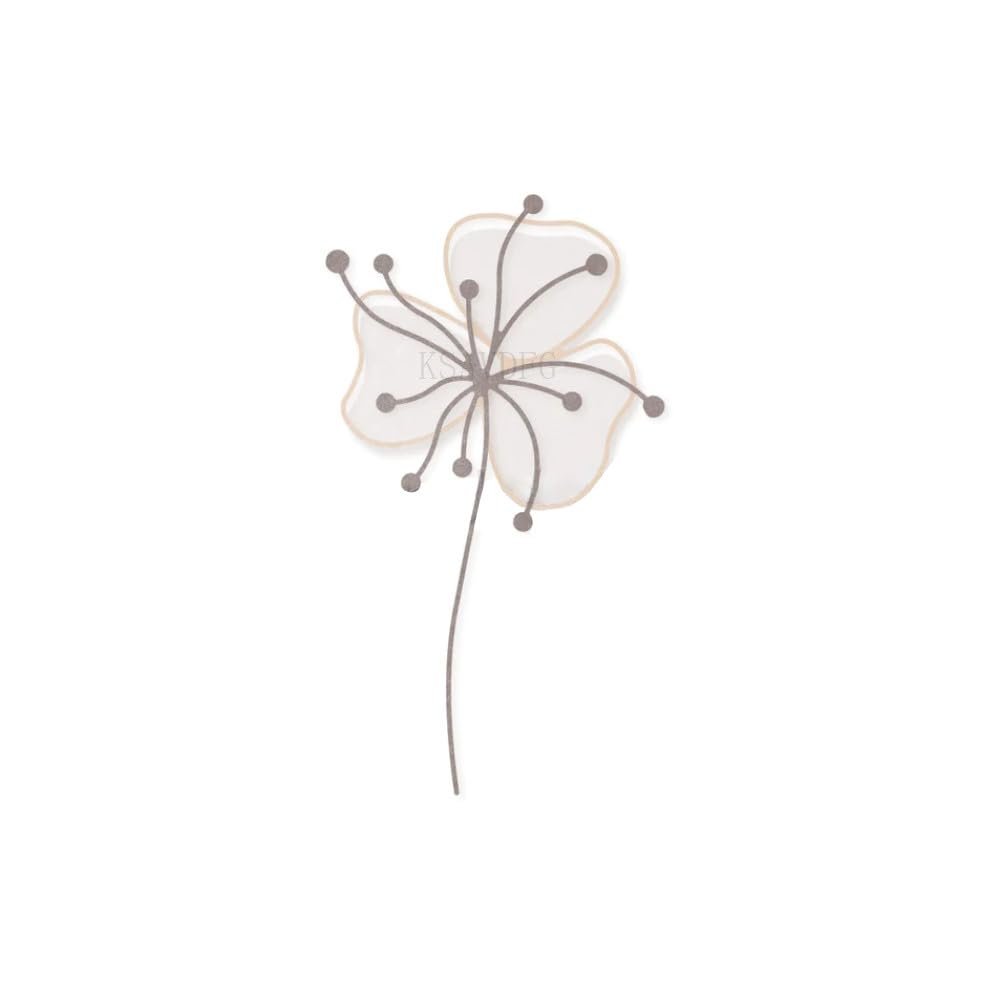 Clover Flowers Die Cuts DIY Sewing Metal Cutting Dies for Handmade Card Making Stencils Festivals Scrapbooking Album Paper Craft Template