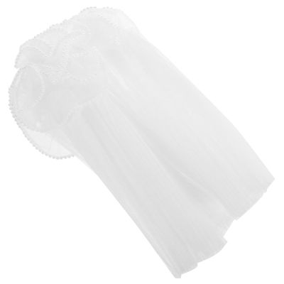 EXCEART 1roll Wrapping Gauze Mesh Ribbon for Crafts Crinkle Edge Tulle Netting Fabric for Flower Bouquets and Wrapping Easy to Cut and Use for Decoration