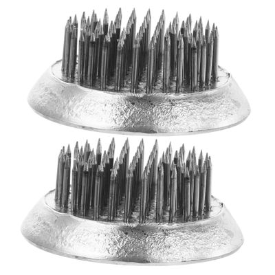 Operitacx 2pcs Flower Needle Holder Arranger Durable Flower Fixation Base for DIY Floral Crafts for Home Decor and Plant Decoration