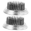 Operitacx 2pcs Flower Needle Holder Arranger Durable Flower Fixation Base for DIY Floral Crafts for Home Decor and Plant Decoration view 1