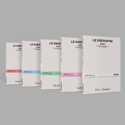 LE SSERAFIM EASY 3rd Mini Album COMPACT Ver (5 Ver Set)