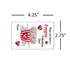 24 Cute kids school class popcorn Valentines day cards view 4
