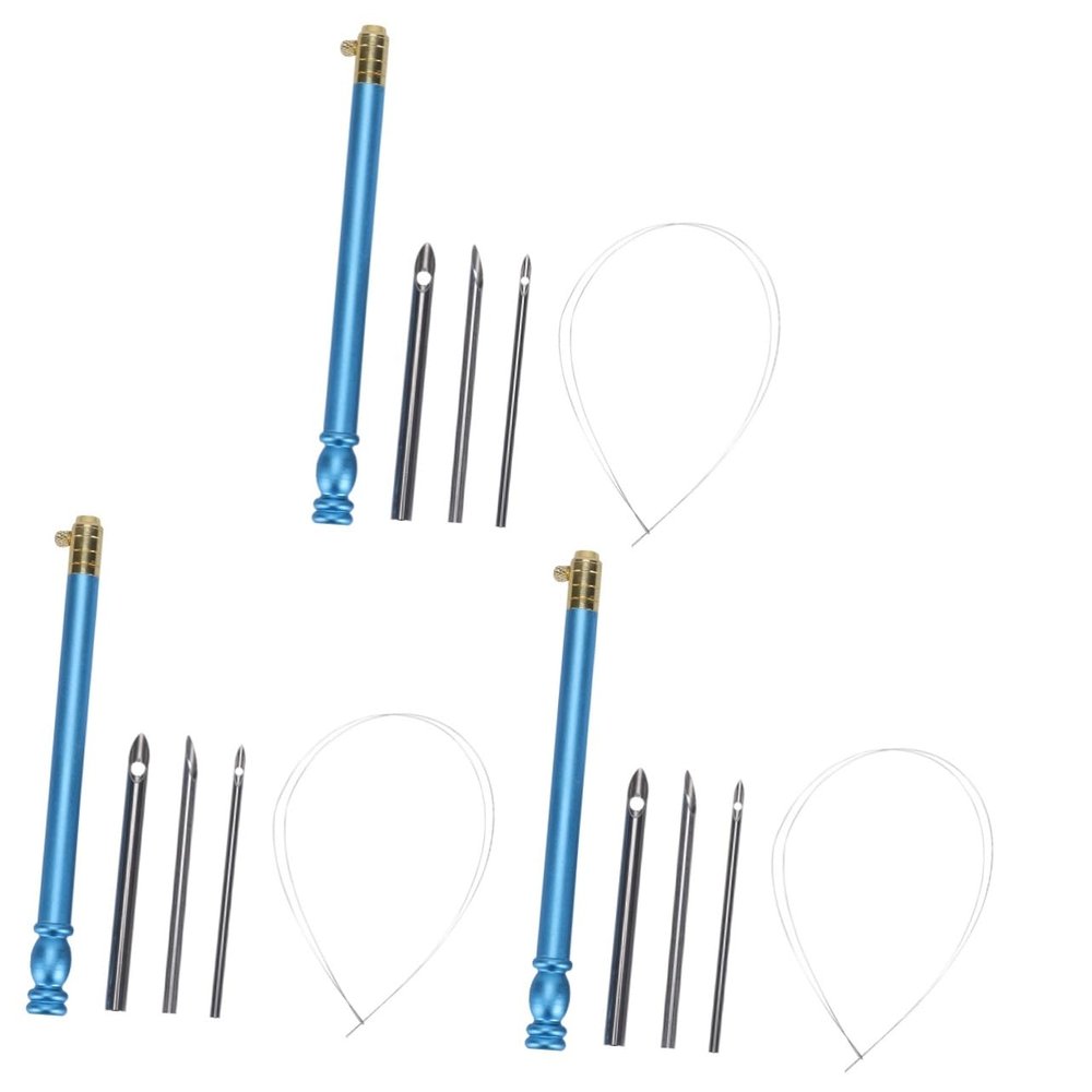 Lurrose 15pcs Embroidery Tools Kit Crewel Needles and Threader for Needle for Adults and Boys and Girls for Stitching and Embroidery Projects