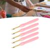 Ergonomic Handle Punch Needle, 5.0mm Size, for Sewing and Embroidery Craft, 5pcs Set view 4