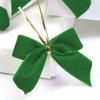 Isaspire 5/8" Wide Velvet Ribbon, 10 Yards - Forest Green Velvet Ribbon on Spool for Crafts, Gift Wrapping, DIY, Hair Bows, Wedding Invitations, Parties, Valentine's Day, and Christmas view 3