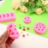 PATIKIL Moon Star Cloud Clay Mold, 2 Pcs Polymer Clay Mold Fondant Mold Silicone for Crafts Air Dry DIY Cake Baking Sugar Candy Chocolate Resin, Pink view 3