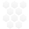 Operitacx White Plastic Mesh Canvas Sheet 5.90X4.72 Inch Smooth Surface DIY Mesh Sheets for Crochet Embroidery Needlepoint and Craft Projects view 1