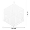 Operitacx White Plastic Mesh Canvas Sheet 5.90X4.72 Inch Smooth Surface DIY Mesh Sheets for Crochet Embroidery Needlepoint and Craft Projects view 2