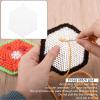Operitacx White Plastic Mesh Canvas Sheet 5.90X4.72 Inch Smooth Surface DIY Mesh Sheets for Crochet Embroidery Needlepoint and Craft Projects view 4